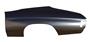 Quarter Panel Skin w/o Door Jamb LH 1970-1972 Chevelle Malibu